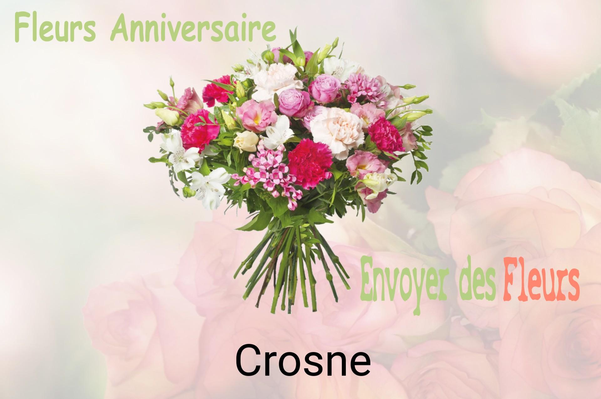 Bouquet de fleurs d’anniversaire livré à Crosne